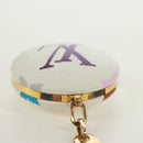 LOUIS VUITTON Monogram Multicolor Astropill Charm White M51911 LV Auth 171866V-9