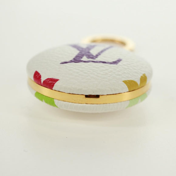 LOUIS VUITTON Monogram Multicolor Astropill Charm Weiß M51911 LV Auth 171866V