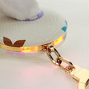 LOUIS VUITTON Monogram Multicolor Astropill Charm White M51911 LV Auth 171866V-11