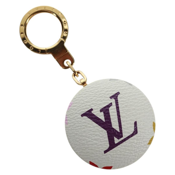 LOUIS VUITTON Monogram Multicolor Astropill Charm Weiß M51911 LV Auth 171866V