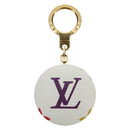 LOUIS VUITTON Monogram Multicolor Astropill Charm White M51911 LV Auth 171866V-13