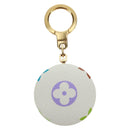 LOUIS VUITTON Monogram Multicolor Astropill Charm White M51911 LV Auth 171866V-4