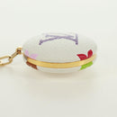 LOUIS VUITTON Monogram Multicolor Astropill Charm White M51911 LV Auth 171866V-7