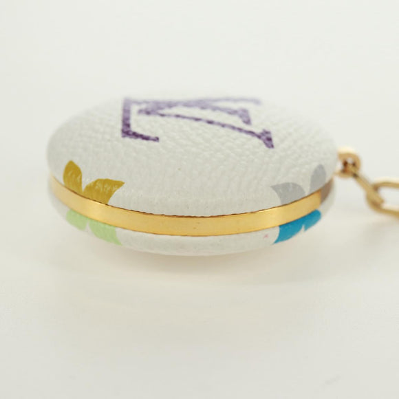 LOUIS VUITTON Monogram Multicolor Astropill Charm White M51911 LV Auth 171866V