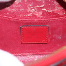 LOUIS VUITTON Epi Dauphine PM Pouch Castilian Red M48447 LV Auth 171867-9