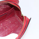 LOUIS VUITTON Epi Dauphine PM Pouch Castilian Red M48447 LV Auth 171867-17