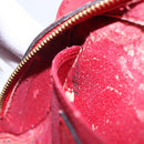 LOUIS VUITTON Epi Dauphine PM Pouch Castilian Red M48447 LV Auth 171867-12