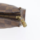 LOUIS VUITTON Damier Ebene Poche Toilette 26 Kulturbeutel N47543 LV Auth 171870-9