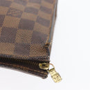 LOUIS VUITTON Damier Ebene Poche Toilette 26 Kulturbeutel N47543 LV Auth 171870-10