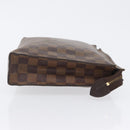 LOUIS VUITTON Damier Ebene Poche Toilette 26 Kulturbeutel N47543 LV Auth 171870-3