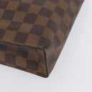 LOUIS VUITTON Damier Ebene Poche Toilette 26 Kulturbeutel N47543 LV Auth 171870-7
