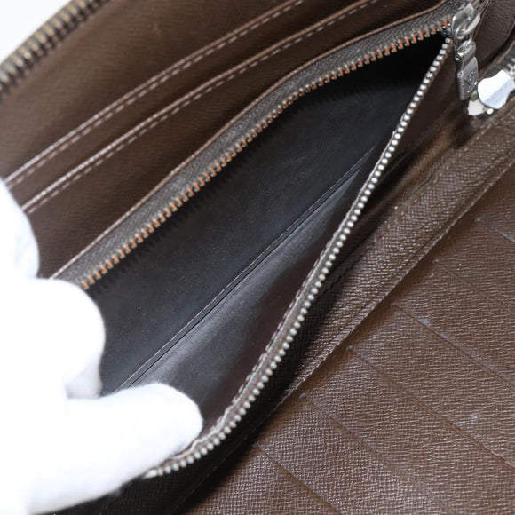 LOUIS VUITTON Taiga Organizer Atoll Travel Case Ardoise M30652 LV Auth 171872