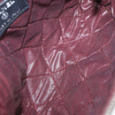 CHANEL Matelasse Pouch Lamb Skin Black Gold CC Auth 171878-15