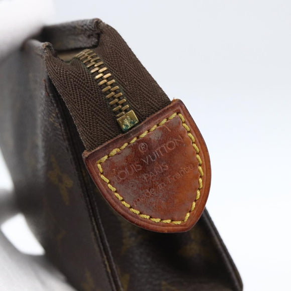 LOUIS VUITTON Monogram Poche Toilette 15 Pouch M47546 LV Auth 171880