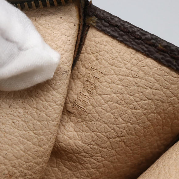 LOUIS VUITTON Monogram Poche Toilette 15 Pouch M47546 LV Auth 171880