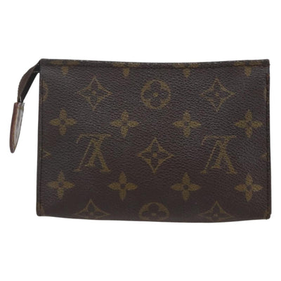 LOUIS VUITTON Monogram Poche Toilette 15 Pouch M47546 LV Auth 171880 - 0