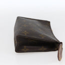 LOUIS VUITTON Monogram Poche Toilette 15 Pouch M47546 LV Auth 171880-4