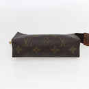 LOUIS VUITTON Monogram Poche Toilette 15 Pouch M47546 LV Auth 171880-6