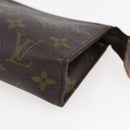 LOUIS VUITTON Monogram Poche Toilette 15 Pouch M47546 LV Auth 171880-7