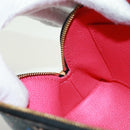 LOUIS VUITTON Multicolor Pochette Cosmetic Pouch Black M47355 LV Auth 171882V-18