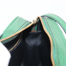 LOUIS VUITTON Epi Jeune Fille MM Shoulder Bag Green M52154 LV Auth 171885-20