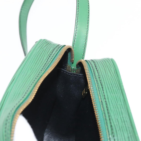 LOUIS VUITTON Epi Jeune Fille MM Shoulder Bag Green M52154 LV Auth 171885