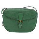 LOUIS VUITTON Epi Jeune Fille MM Shoulder Bag Green M52154 LV Auth 171885-13