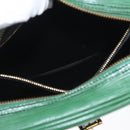 LOUIS VUITTON Epi Jeune Fille MM Shoulder Bag Green M52154 LV Auth 171885-23