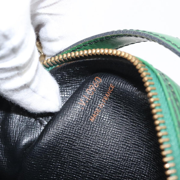 LOUIS VUITTON Epi Jeune Fille MM Shoulder Bag Green M52154 LV Auth 171885