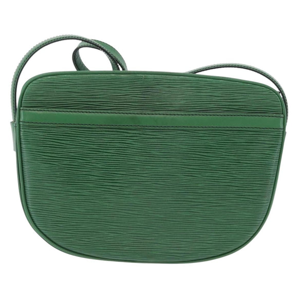 LOUIS VUITTON Epi Jeune Fille MM Shoulder Bag Green M52154 LV Auth 171885