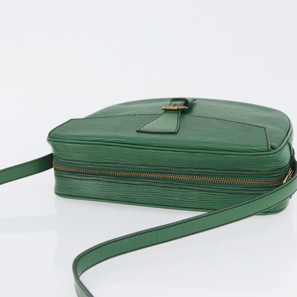 LOUIS VUITTON Epi Jeune Fille MM Shoulder Bag Green M52154 LV Auth 171885