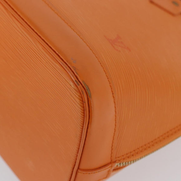 LOUIS VUITTON Epi Alma Hand Bag Orange Mandarin M5214H LV Auth 171893