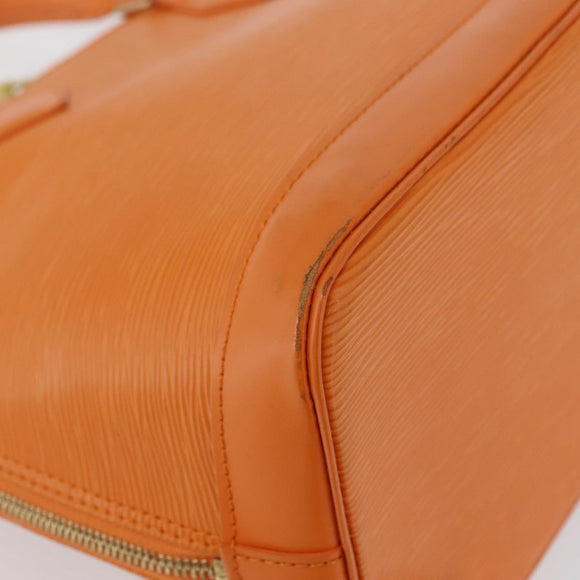 LOUIS VUITTON Epi Alma Hand Bag Orange Mandarin M5214H LV Auth 171893