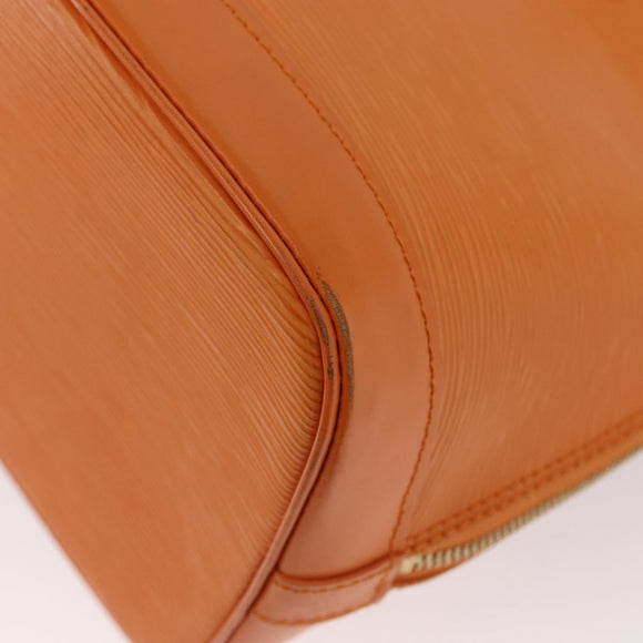 LOUIS VUITTON Epi Alma Hand Bag Orange Mandarin M5214H LV Auth 171893