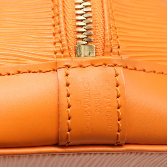LOUIS VUITTON Epi Alma Hand Bag Orange Mandarin M5214H LV Auth 171893