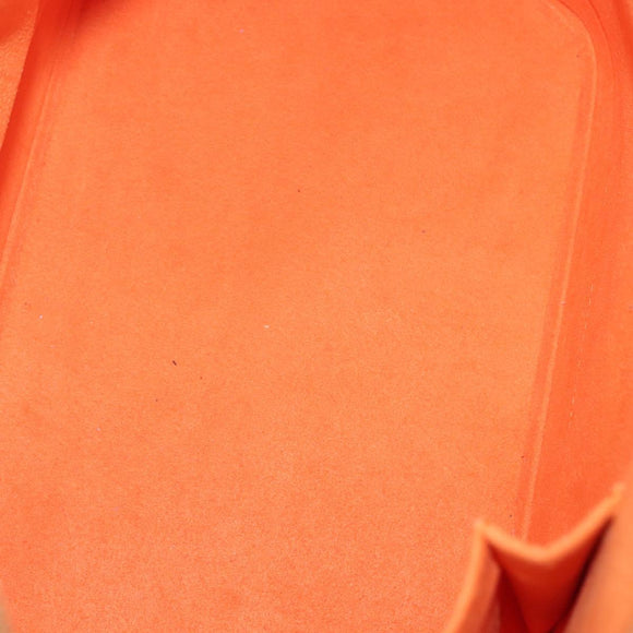 LOUIS VUITTON Epi Alma Handtas Oranje Mandarijn M5214H LV Auth 171893