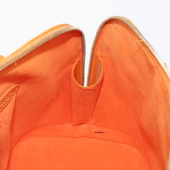 LOUIS VUITTON Epi Alma Handtas Oranje Mandarijn M5214H LV Auth 171893