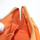 LOUIS VUITTON Epi Alma Handtas Oranje Mandarijn M5214H LV Auth 171893-19