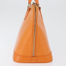 LOUIS VUITTON Epi Alma Handtas Oranje Mandarijn M5214H LV Auth 171893-3