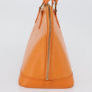 LOUIS VUITTON Epi Alma Handtas Oranje Mandarijn M5214H LV Auth 171893-4