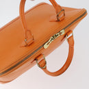 LOUIS VUITTON Epi Alma Handtas Oranje Mandarijn M5214H LV Auth 171893-6