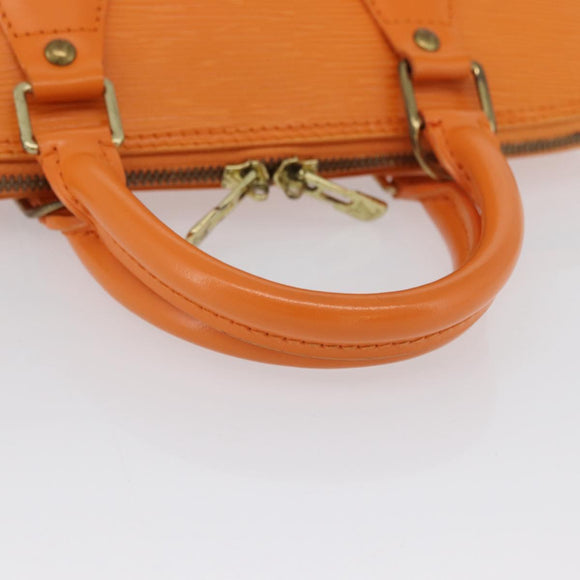 LOUIS VUITTON Epi Alma Handtas Oranje Mandarijn M5214H LV Auth 171893