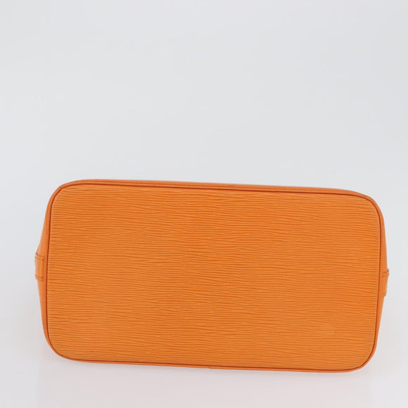 LOUIS VUITTON Epi Alma Hand Bag Orange Mandarin M5214H LV Auth 171893