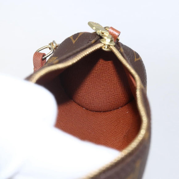 LOUIS VUITTON Monogram Papillon Pouch LV Auth 171896