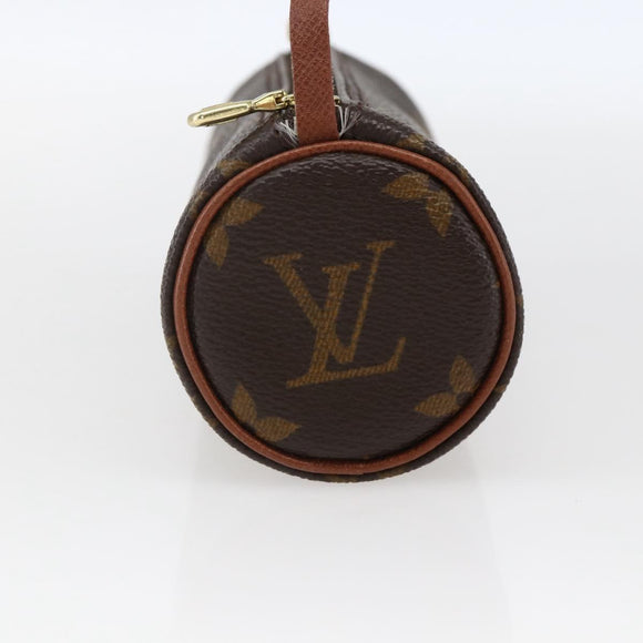 LOUIS VUITTON Monogram Papillon Pouch LV Auth 171896