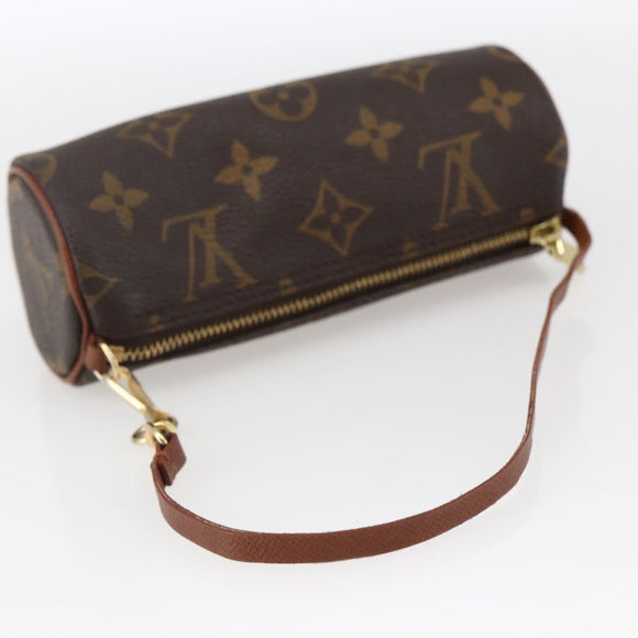 LOUIS VUITTON Monogram Papillon Pouch LV Auth 171896