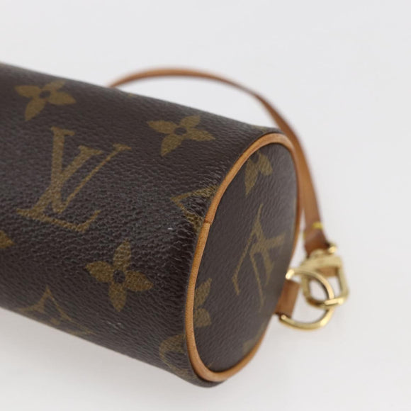 LOUIS VUITTON Monogram Papillon Pouch LV Auth 171898