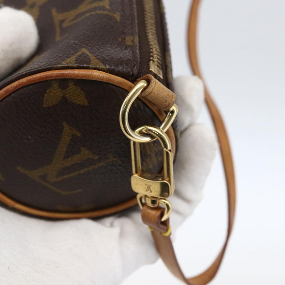 LOUIS VUITTON Monogram Papillon Pouch LV Auth 171898