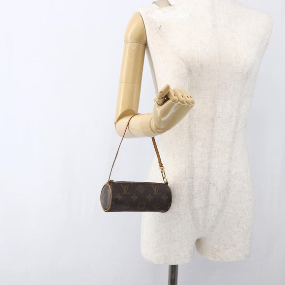 LOUIS VUITTON Monogram Papillon Pouch LV Auth 171898
