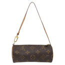 LOUIS VUITTON Monogram Papillon Pouch LV Auth 171898-3